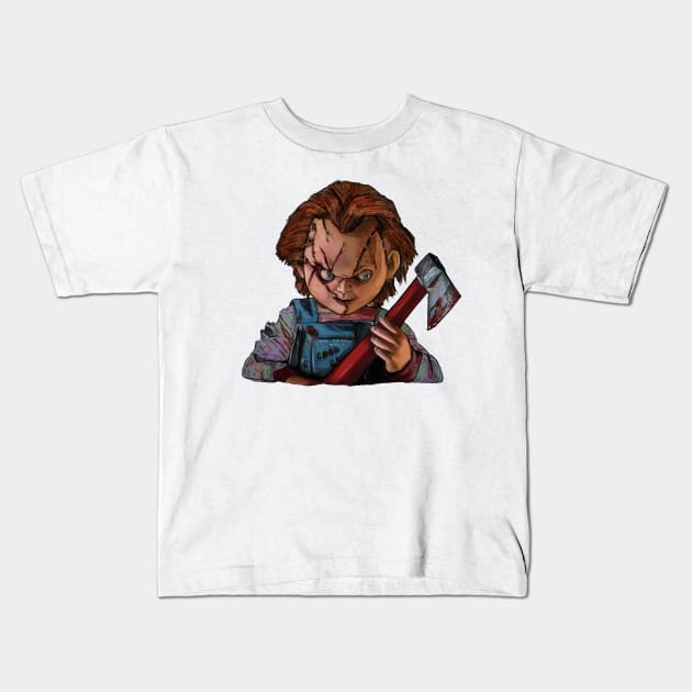 Chucky Kids T-Shirt by rebelshop